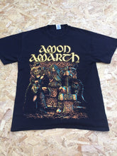 Vintage 00s Amon Amarth Thor band t-shirt Italian metal band size medium